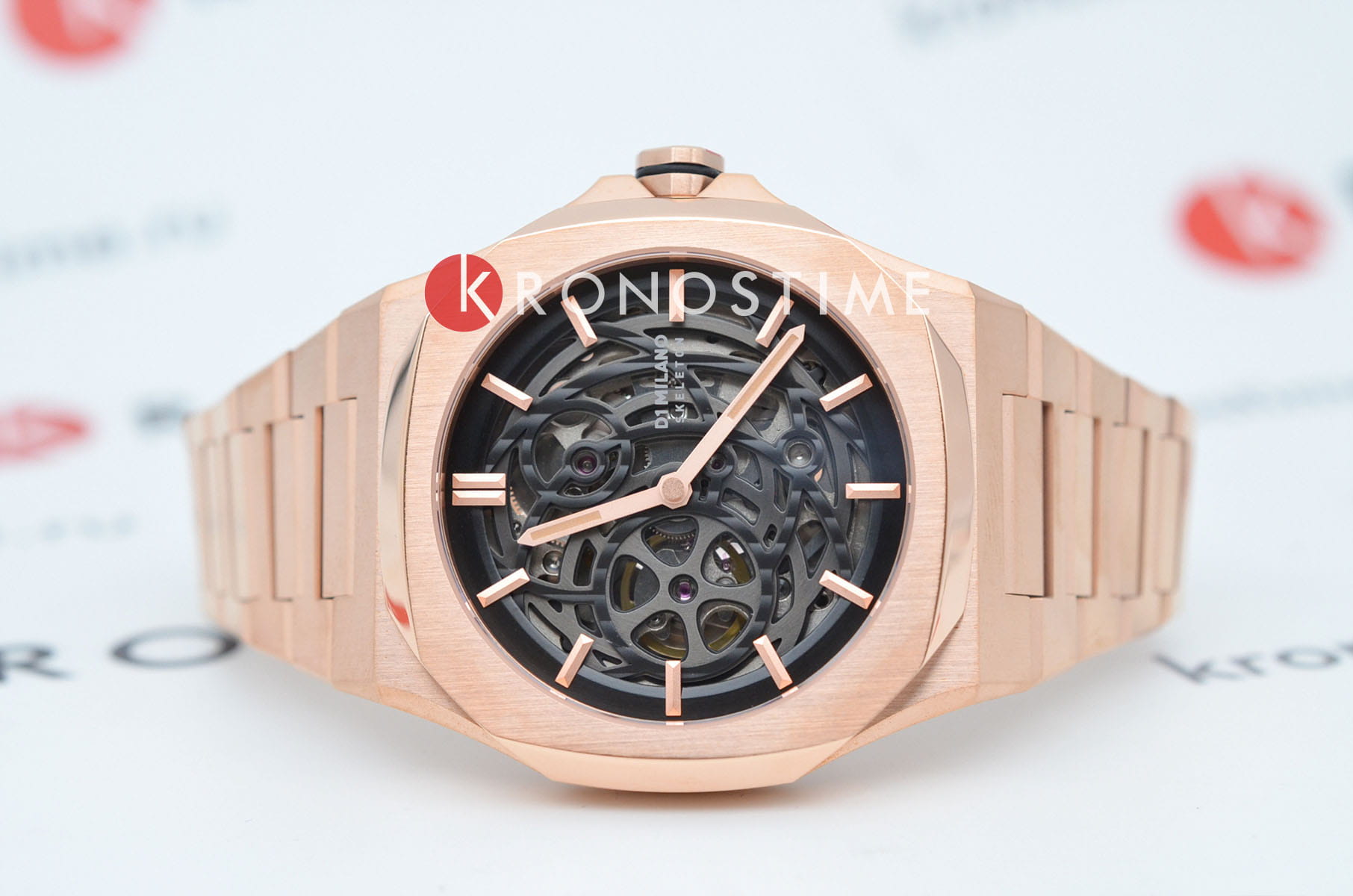 D1 Milano D1 Milano Skeleton SKBJ12 , наручные мужские часы фото под углом