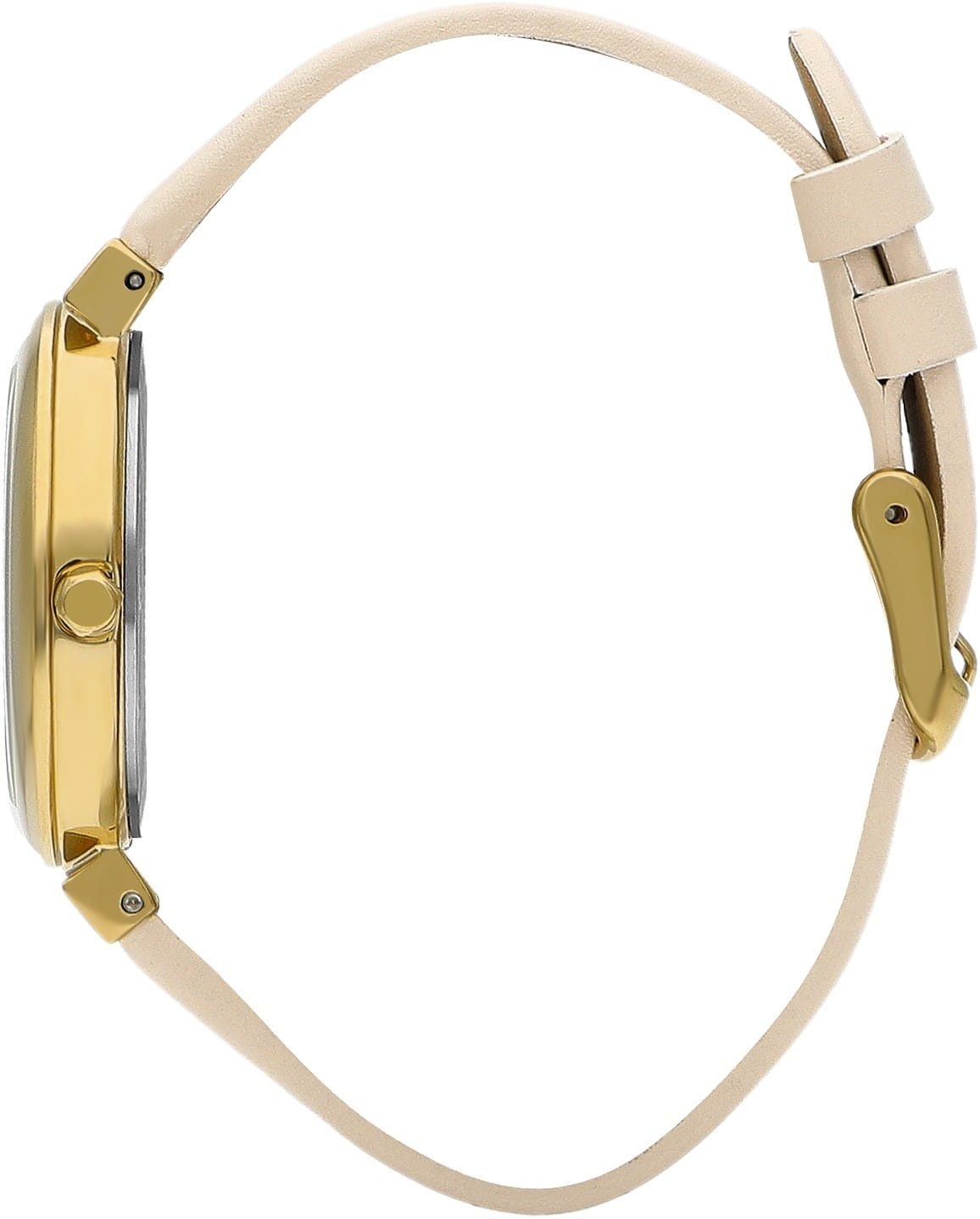 Lee Cooper Lee Cooper LC07624.134,  англия женские часы на браслете кожаный боковой вид