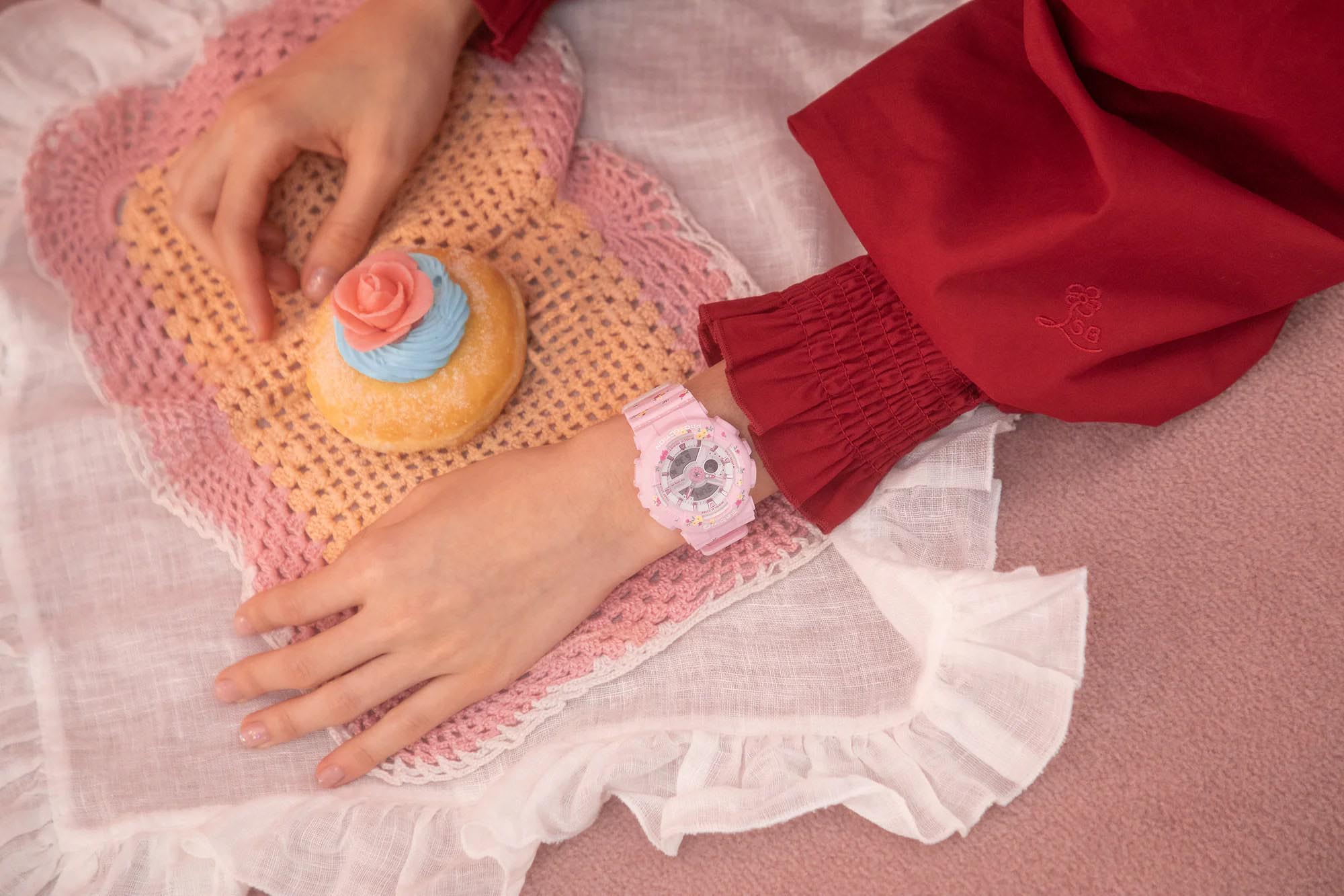 Casio Casio Baby-G BA-110LSB-4ADR , наручные женские часы фото под углом