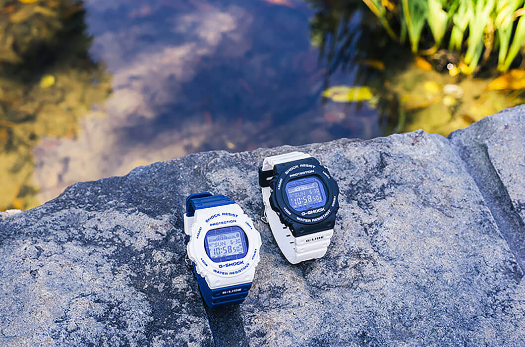 Casio Casio G-Shock GWX-5700SSN-1 электронные мужские часы часы крупный план серый циферблата