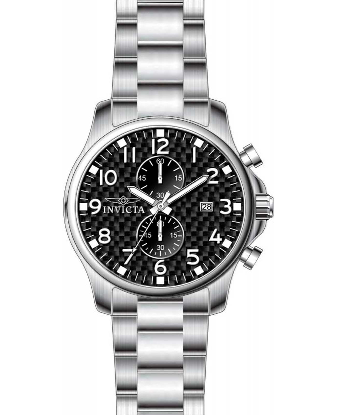 Оригинальные часы Invicta Invicta Specialty IN0379 кварцевые калибр механизма seiko tmi vd51 общий вид