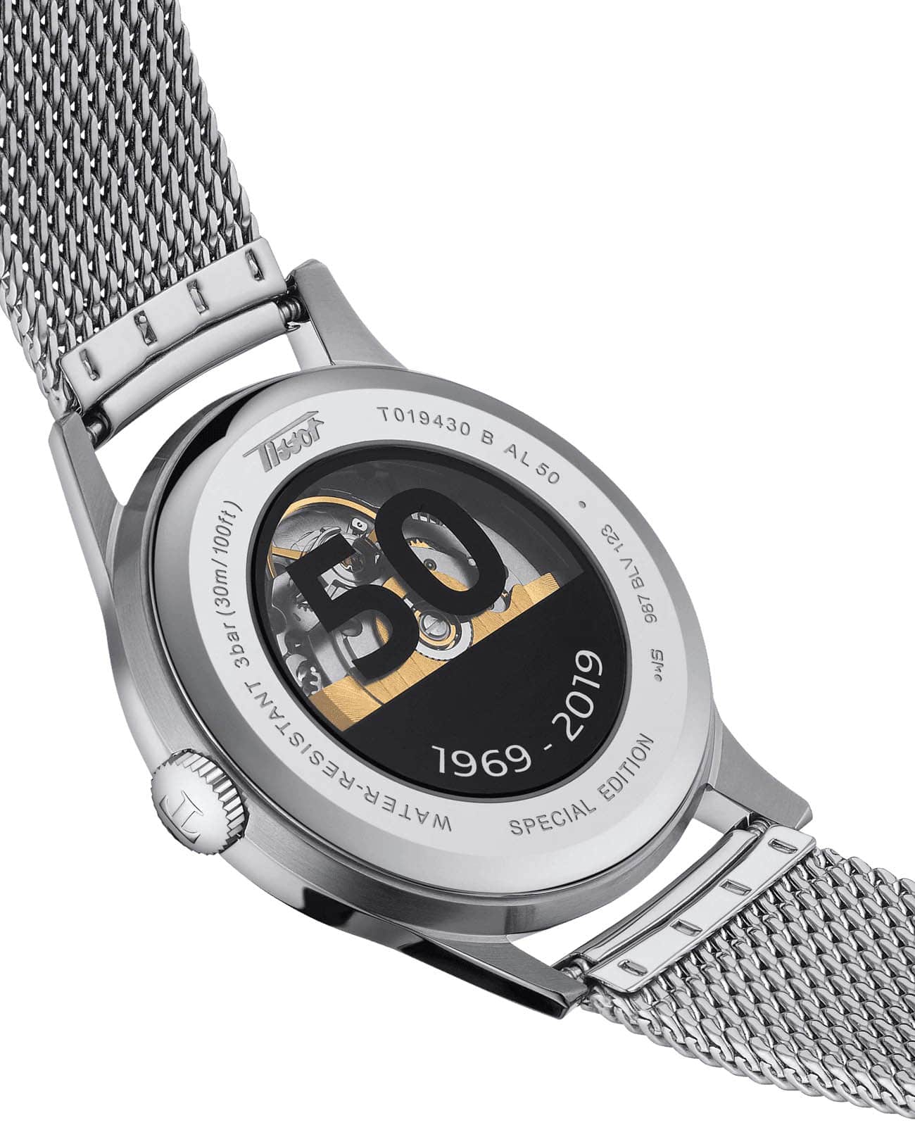 Tissot Tissot Heritage Visodate Automatic Alpine Dieppe 50th Anniversary Special Edition T019.430.11.031.01 механические мужские часы часы крупный план серебристый циферблата