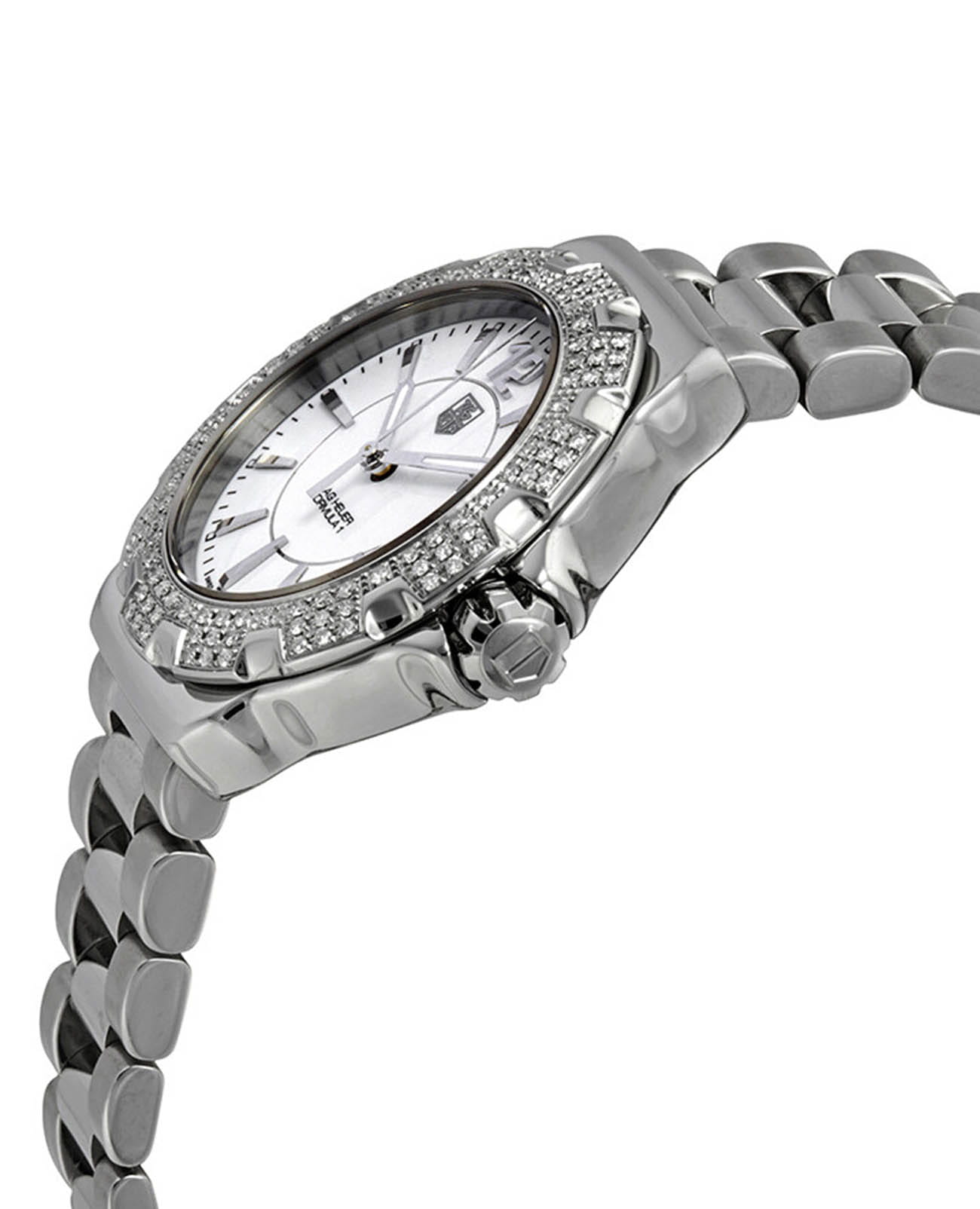 TAG Heuer TAG Heuer Formula 1 WAH1218.BA0852, formula 1 швейцария женские часы на браслете нержавеющая сталь боковой вид