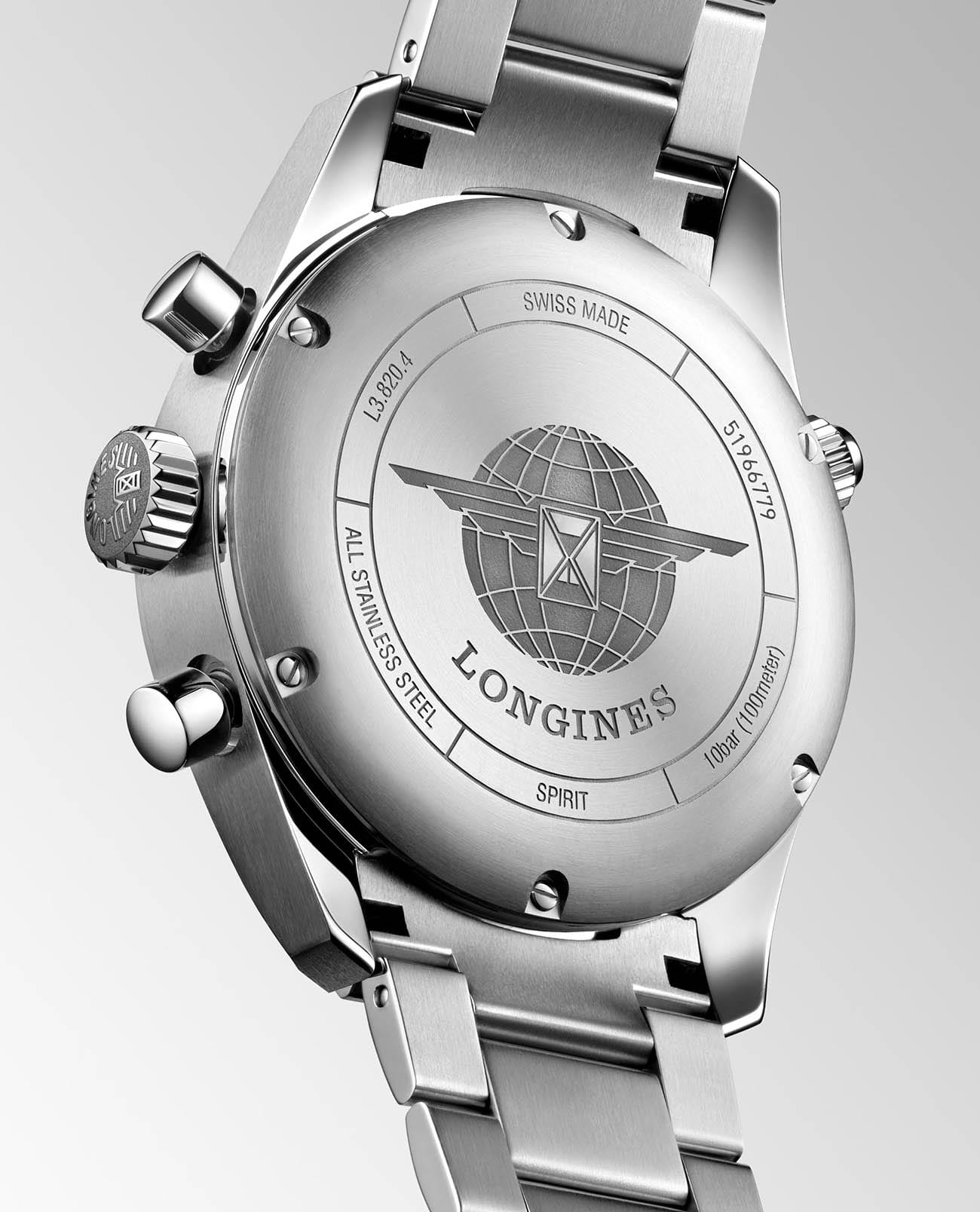 Longines Longines Spirit L3.820.4.93.6 , наручные мужские часы фото под углом