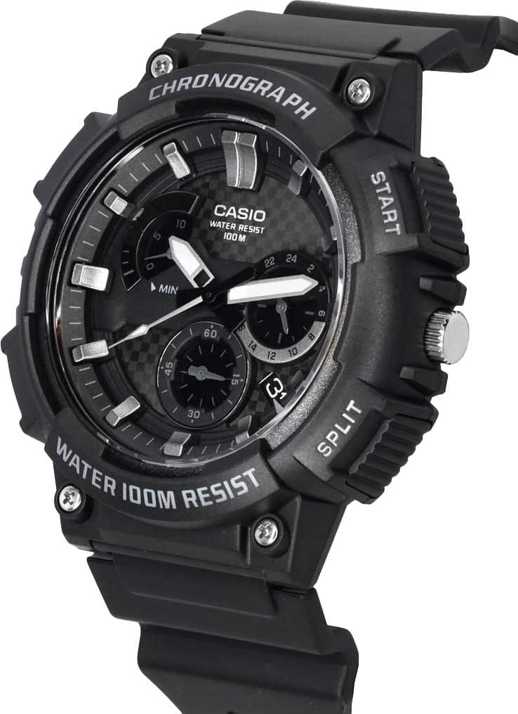 Оригинальные часы Casio Casio Collection MCW-200H-1A2 кварцевые калибр механизма  общий вид