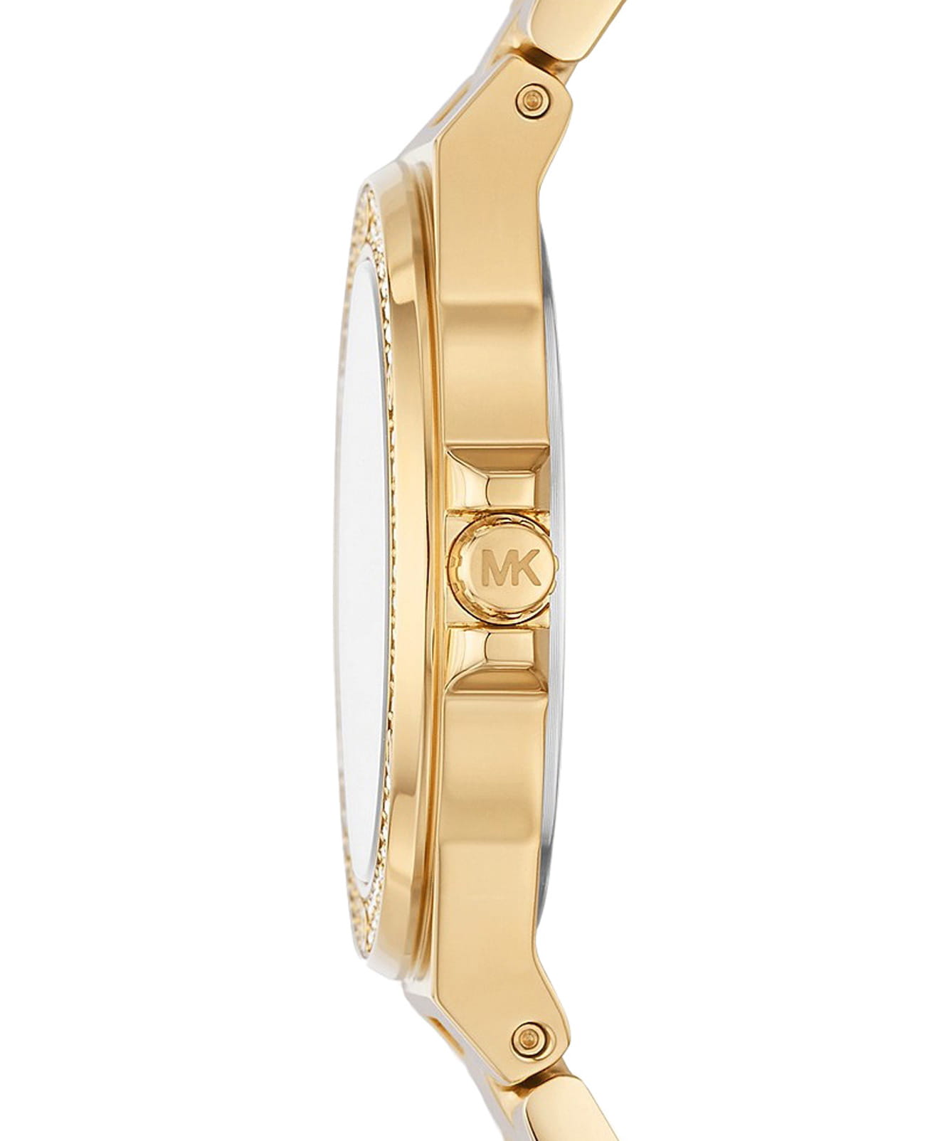 Michael Kors Michael Kors Lennox MK7278,  сша женские часы на браслете нержавеющая сталь с pvd-покрытием боковой вид