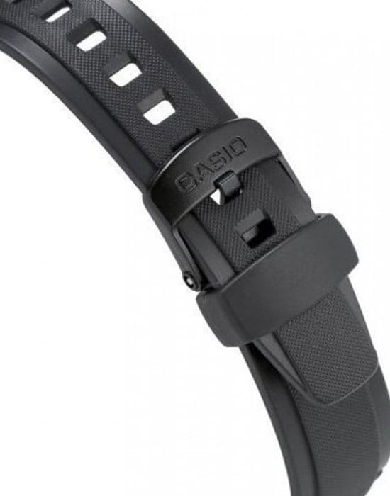 Casio Casio Collection AQ-180W-1B, illuminator япония мужские часы на браслете пластик боковой вид