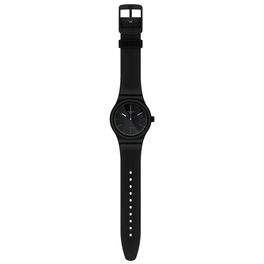 Swatch Swatch Sistem51 Biosourced SO30B400 швейцария наручные мужские часы заводная головка с логотипом Swatch