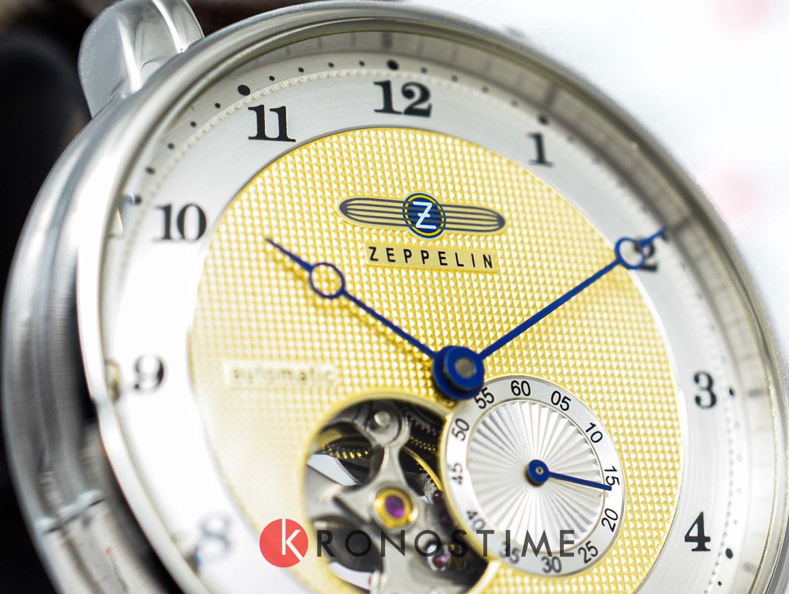 Zeppelin Zeppelin Fridrichshafen 85665  - задняя крышка металл сталь корпуса, германия часы