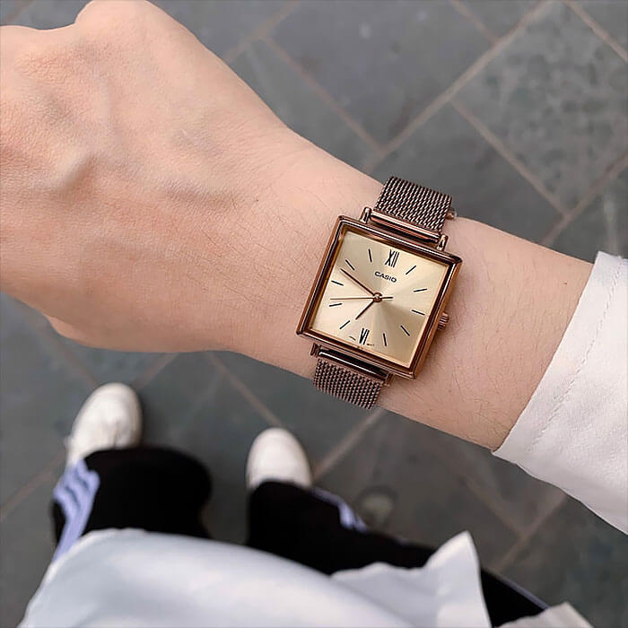 Оригинальные часы Casio Casio Collection LTP-E155MR-9BEF кварцевые калибр механизма  общий вид
