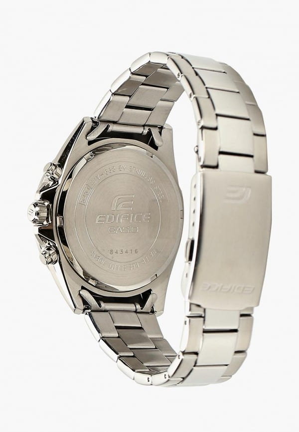 Casio Casio Edifice EFV-560D-1A, edifice япония мужские часы на браслете нержавеющая сталь боковой вид