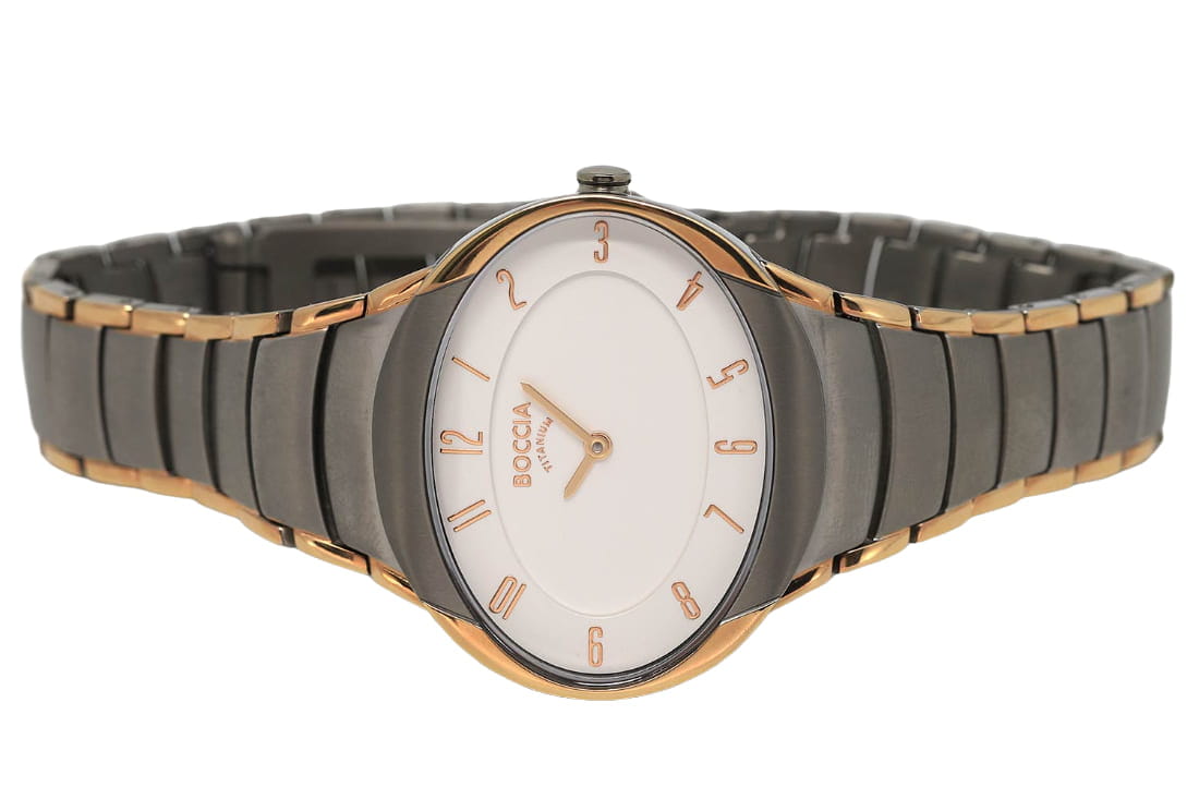 Boccia Titanium Boccia Titanium 3165-12 , наручные женские часы фото под углом