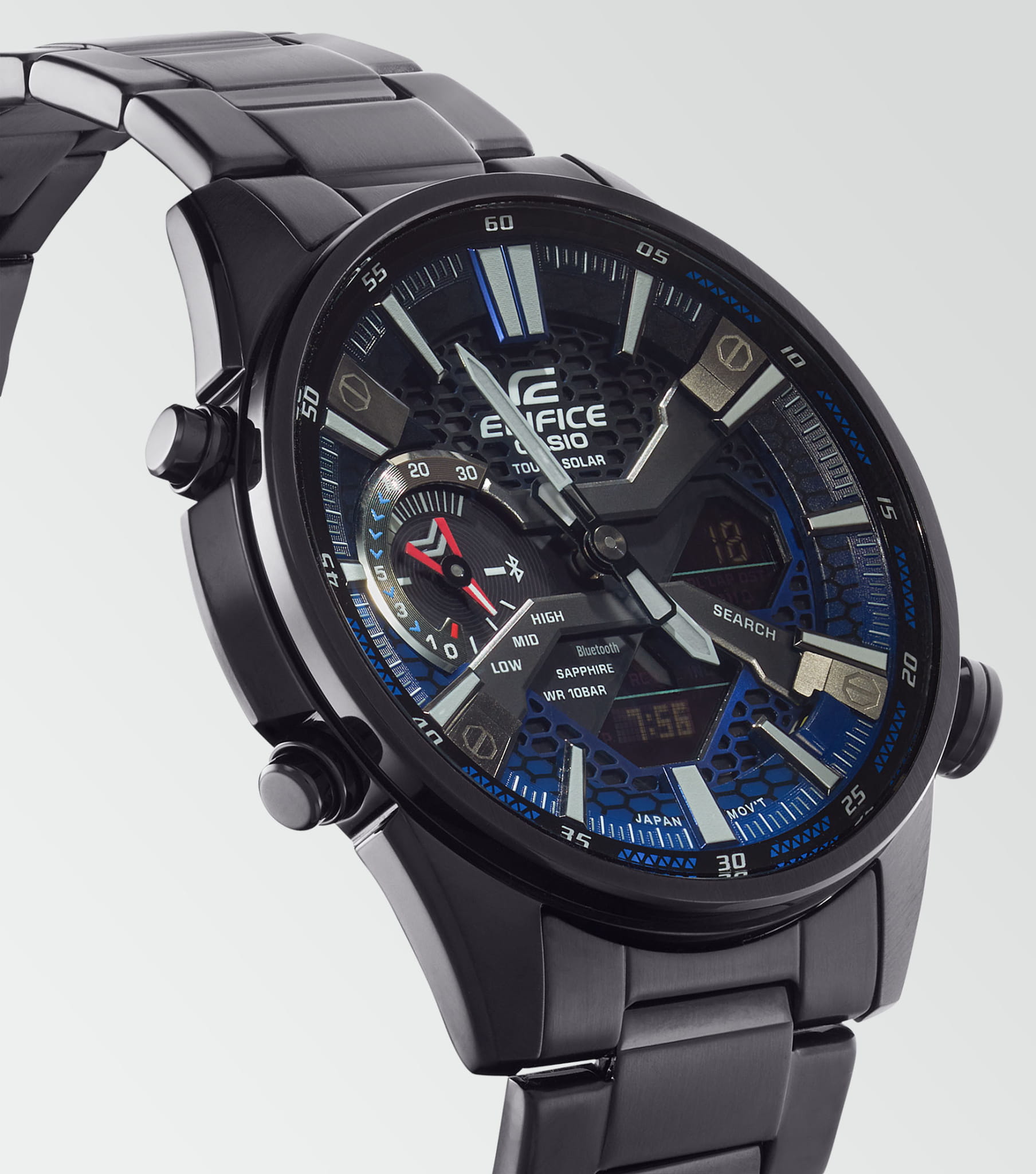 Оригинальные часы Casio Casio Edifice ECB-S100DC-2A кварцевые калибр механизма  общий вид