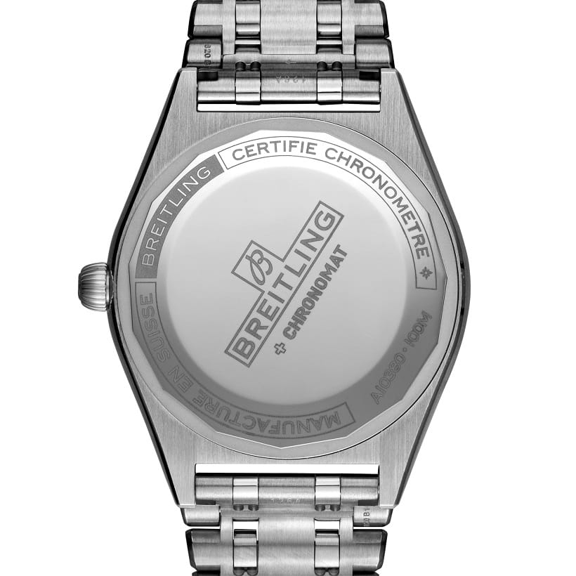 Оригинальные часы Breitling Breitling Chronomat Automatic 36 A10380101A3A1 механические калибр механизма  breitling 10 общий вид