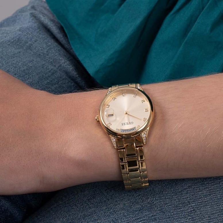 Guess Guess Mini Aura GW0385L2  - задняя крышка сталь металл корпуса, сша часы