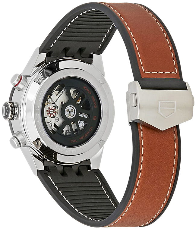 TAG Heuer TAG Heuer Carrera CAR201W.FT6122 мужские часы черный циферблат на запястье