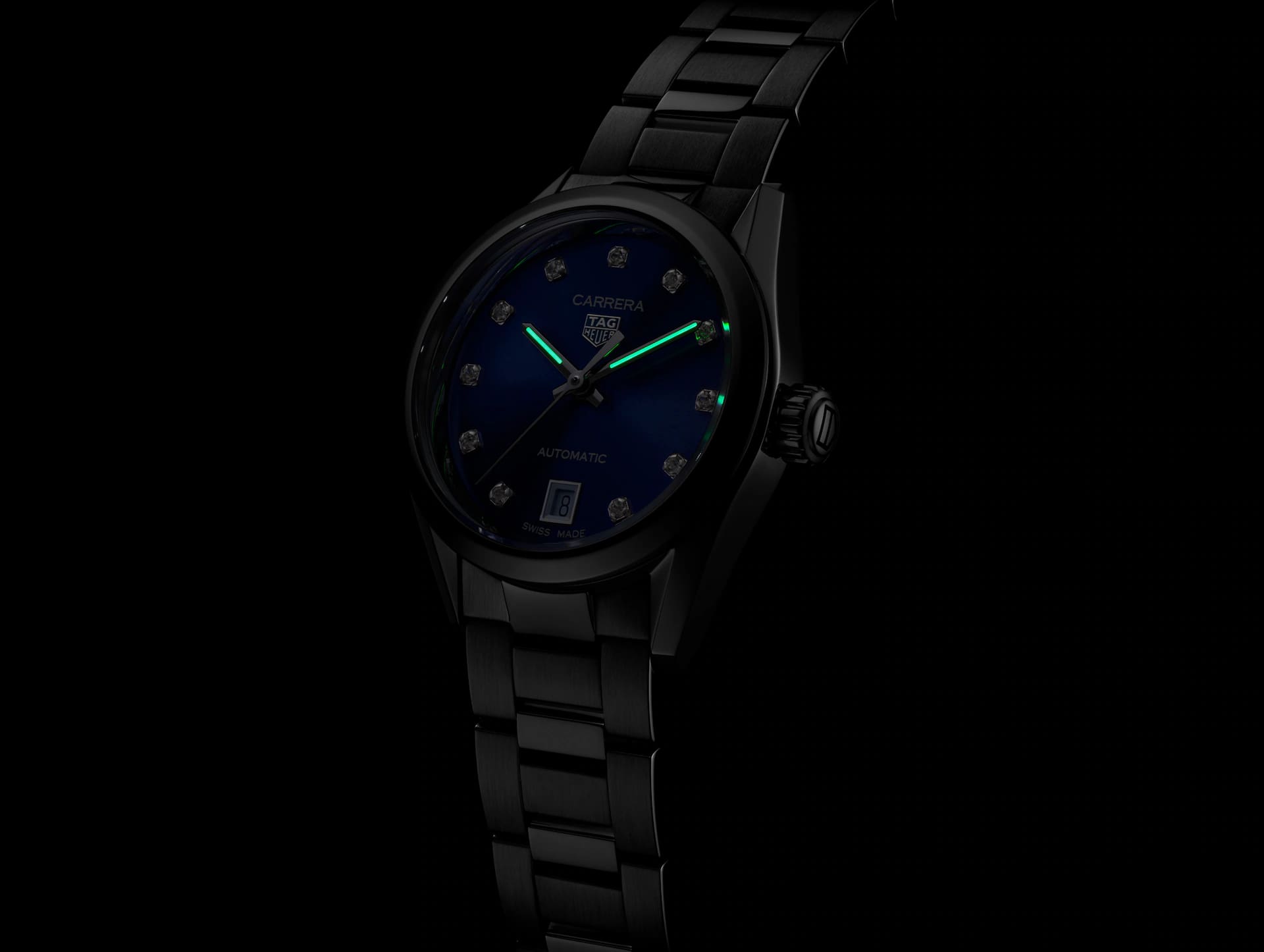 Оригинальные часы TAG Heuer TAG Heuer Carrera WBN2413.BA0621 механические калибр механизма calibre 9 общий вид