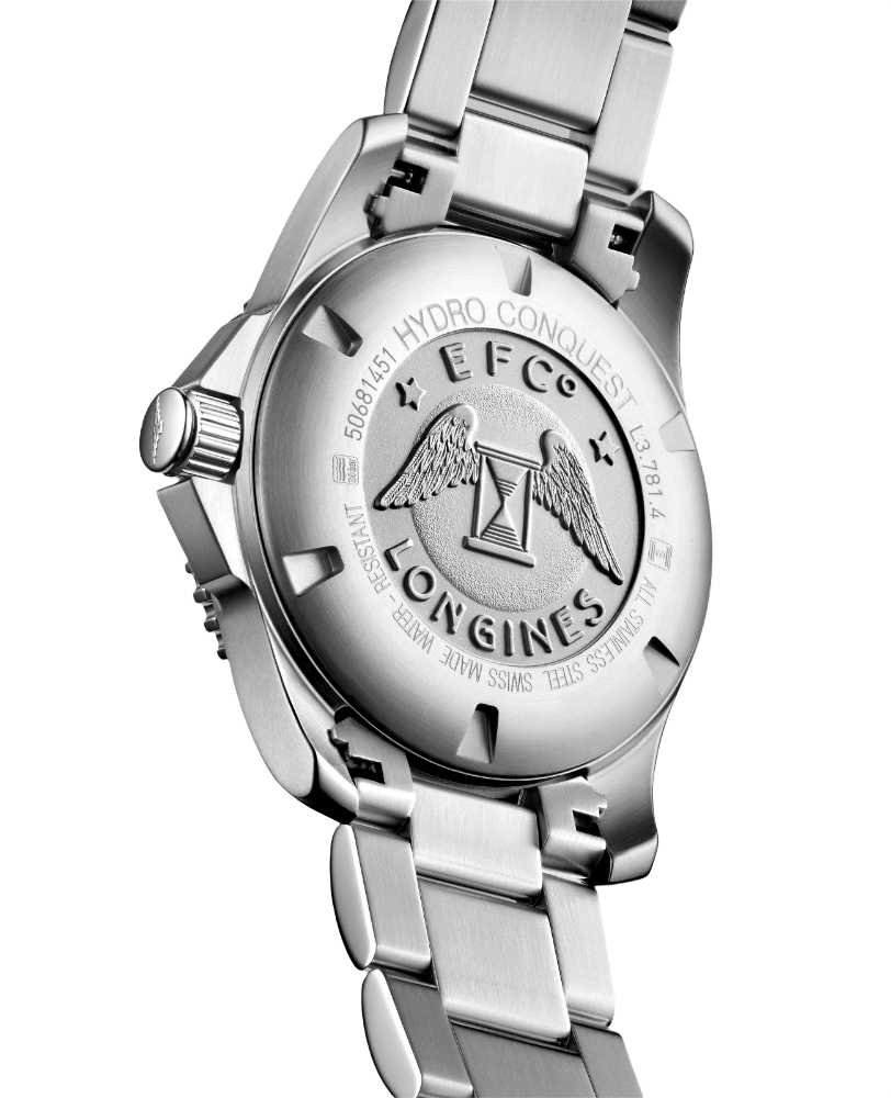 Longines L37814966 мужские часы застежка крупным планом