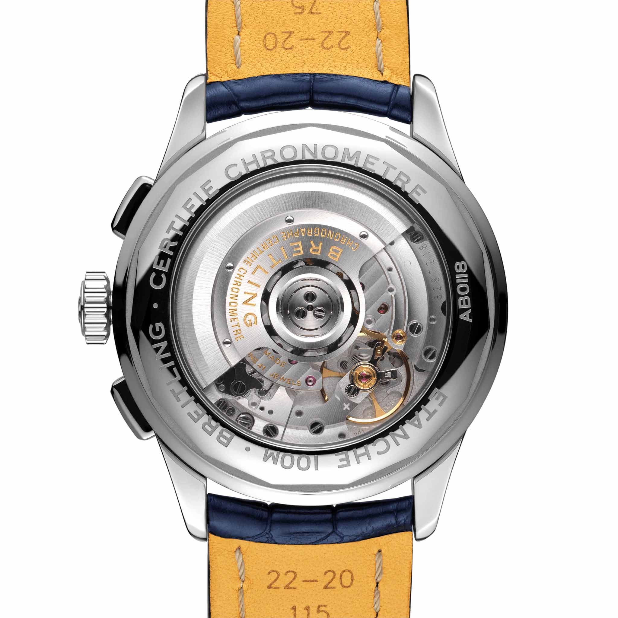 Оригинальные часы Breitling Breitling Premier B01 Chronograph 42 Bentley Mulliner Limited Edition AB0118A71G1P2 механические калибр механизма мануфактурный механизм breitling caliber b01 общий вид