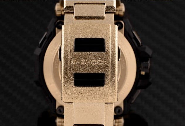 Casio Casio G-Shock Premium MTG-G1000RG-1A электронные мужские часы часы крупный план черный циферблата