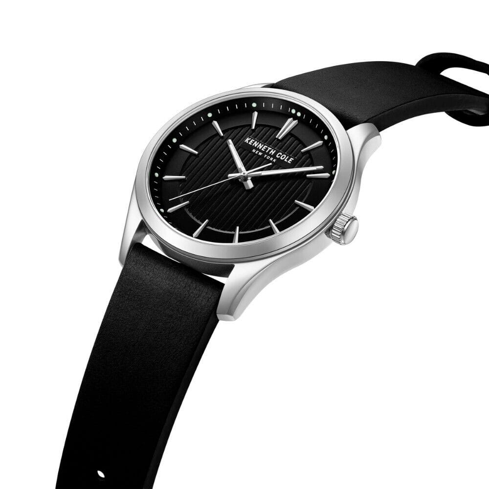 Kenneth Cole Kenneth Cole Classic KCWGA2234504,  сша мужские часы на браслете кожаный боковой вид