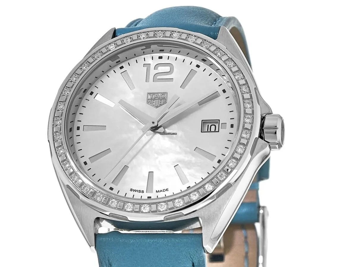 TAG Heuer TAG Heuer Formula 1 WBJ131A.FC8256, formula 1 швейцария женские часы на браслете кожаный боковой вид