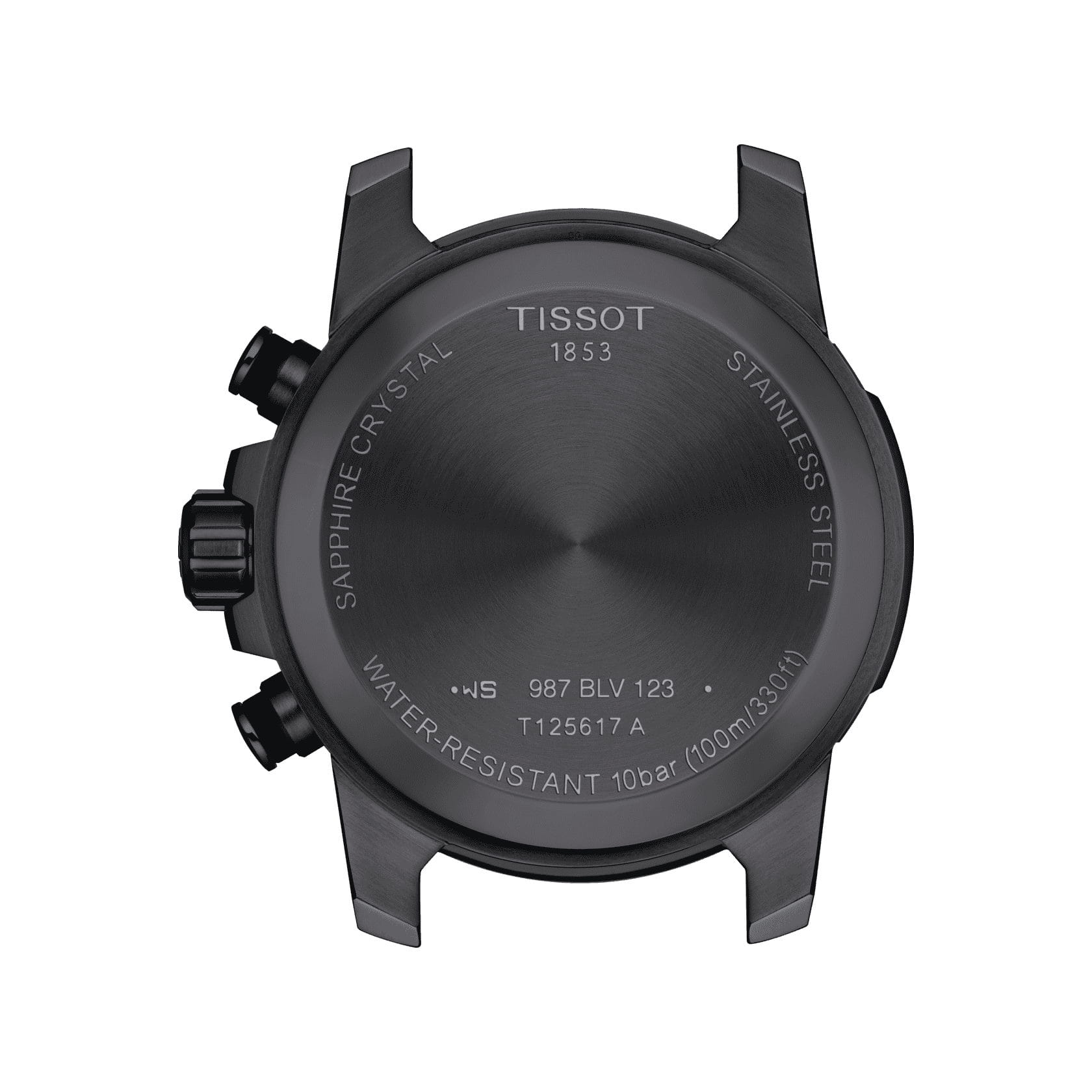 Tissot Tissot SuperSport Chrono T125.617.37.051.01 SuperSport Chrono - задняя крышка металл сталь корпуса, швейцария часы