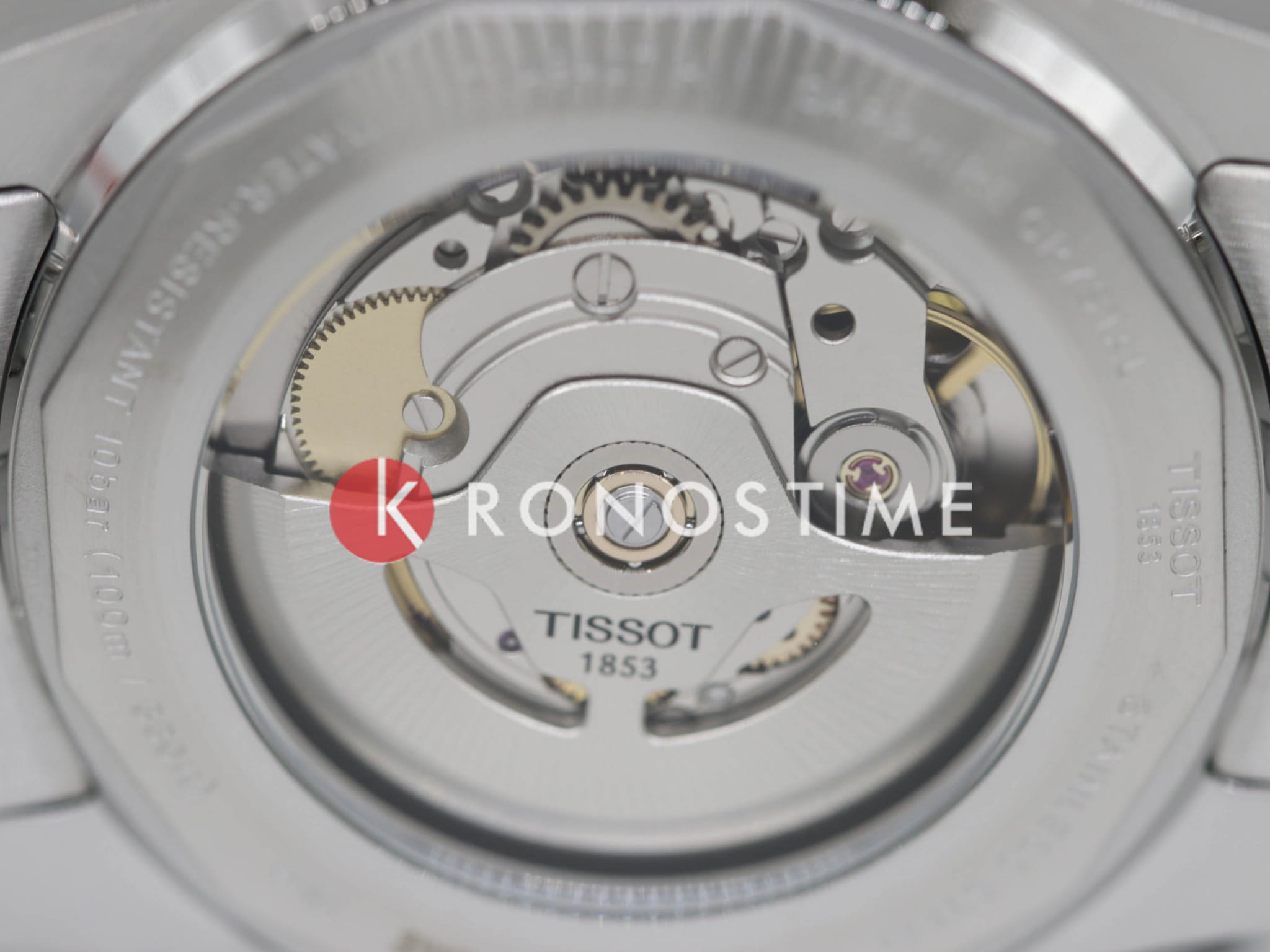 Tissot T1494072201100 мужские часы застежка крупным планом