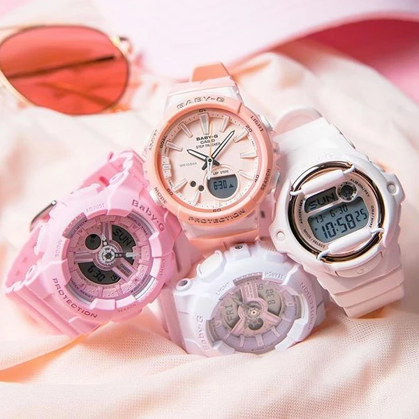 Casio Casio Baby-G BA-110-4A1 кварцевые часы с аксессуарами женские часы модель BA-110-4A1