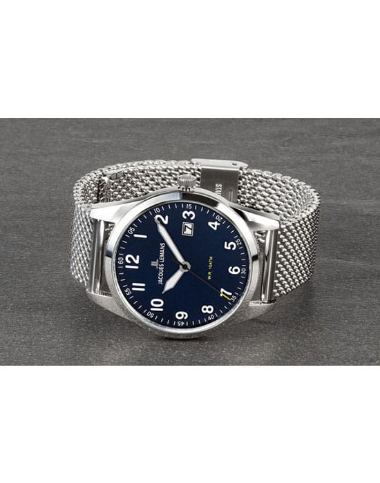 Jacques Lemans Jacques Lemans 1-2002J , наручные мужские часы фото под углом