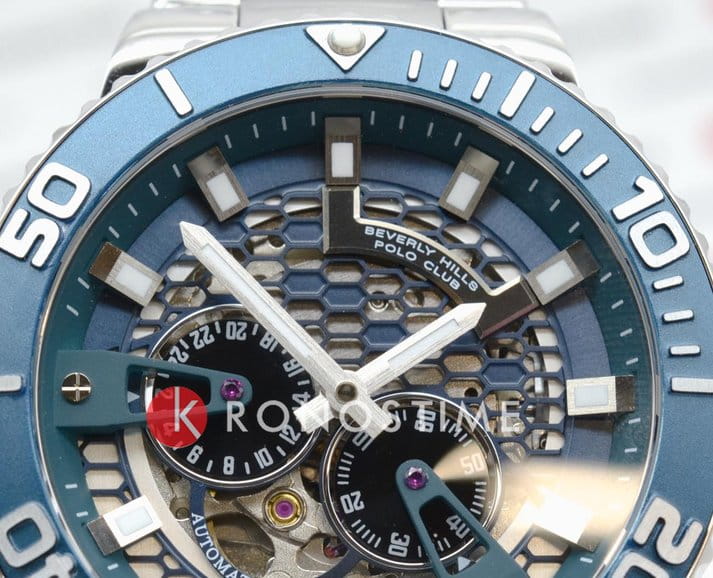 Beverly Hills Polo Club Beverly Hills Polo Club BP3702X.390,  сша мужские часы на браслете нержавеющая сталь боковой вид