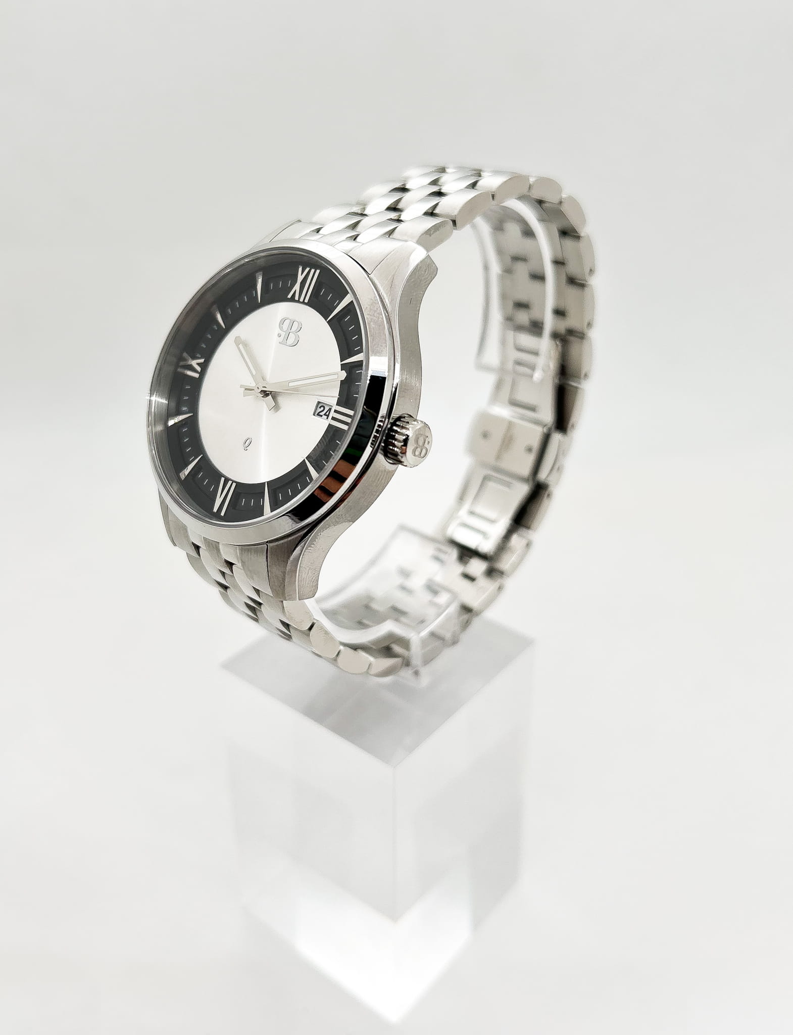 Русское Время 9150162бр мужские часы застежка крупным планом