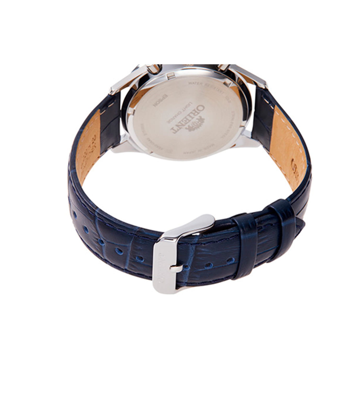 Orient Orient Chronograph RA-TY0004L (RN-TY0004L), chronograph япония мужские часы на браслете кожаный боковой вид