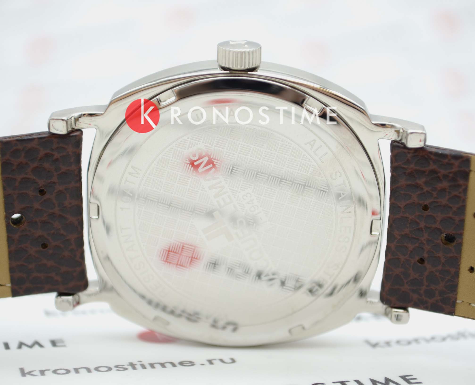 Jacques Lemans Jacques Lemans 1-1943G мужские часы коричневый циферблат на запястье