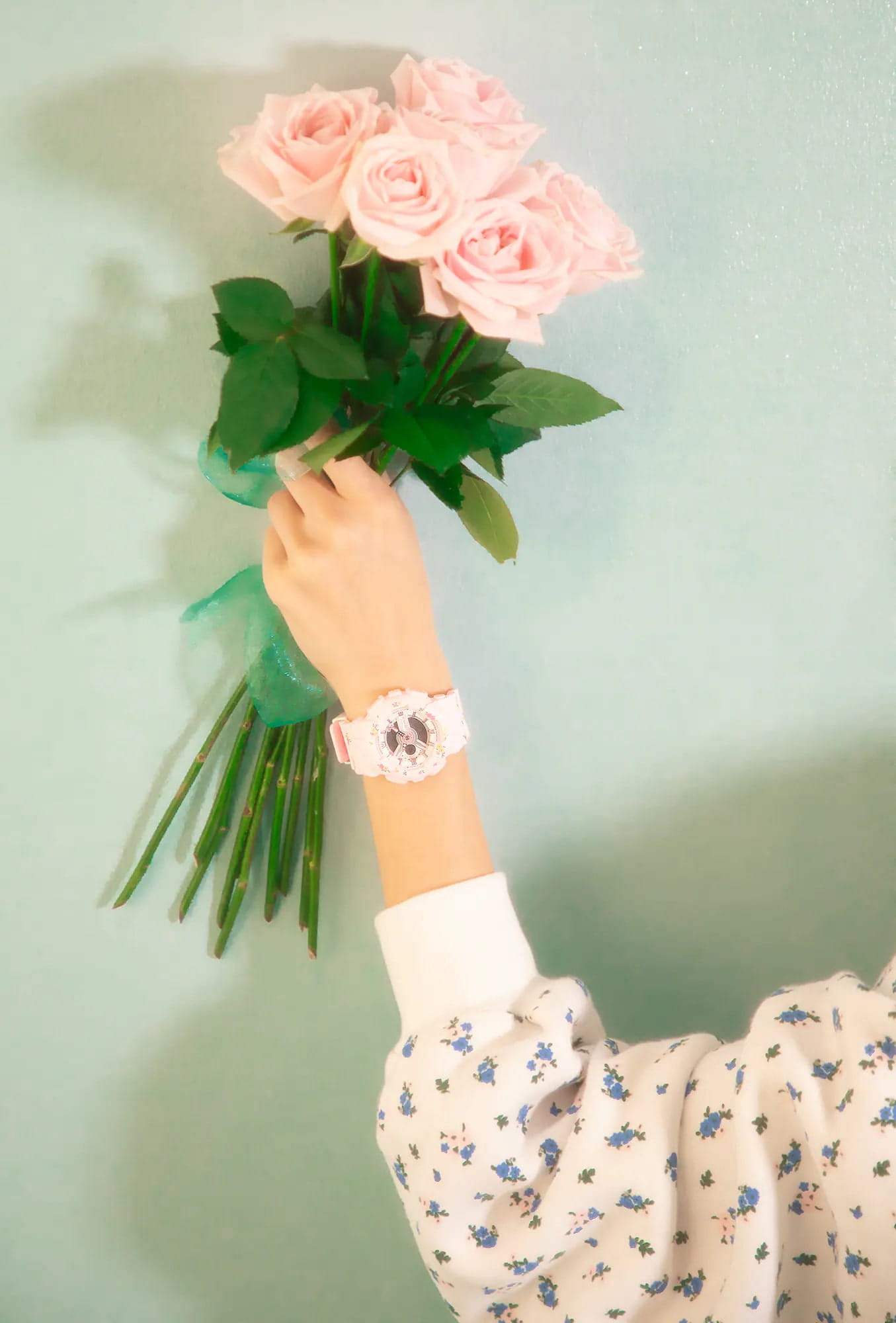 Casio Casio Baby-G BA-110LSB-4ADR, baby-g япония женские часы на браслете пластик боковой вид