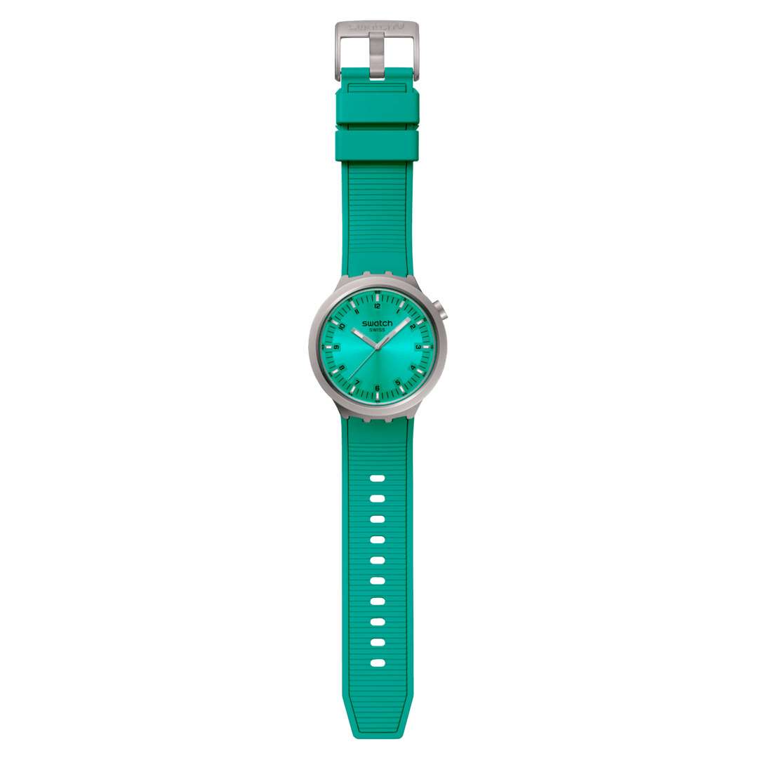 Swatch Swatch Big Bold Irony Standard SB07S100, big bold швейцария мужские часы на браслете резина боковой вид