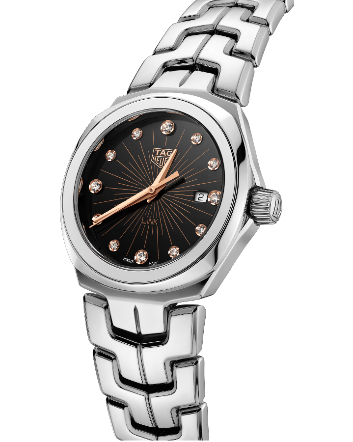 TAG Heuer TAG Heuer Link WBC131F.BA0649 женские часы коричневый циферблат на запястье