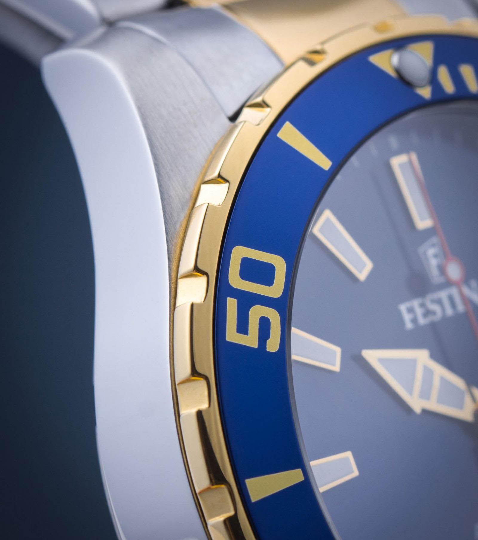 Festina Festina Automatic F20532/1  — детали корпуса и сталь c pvd покрытием