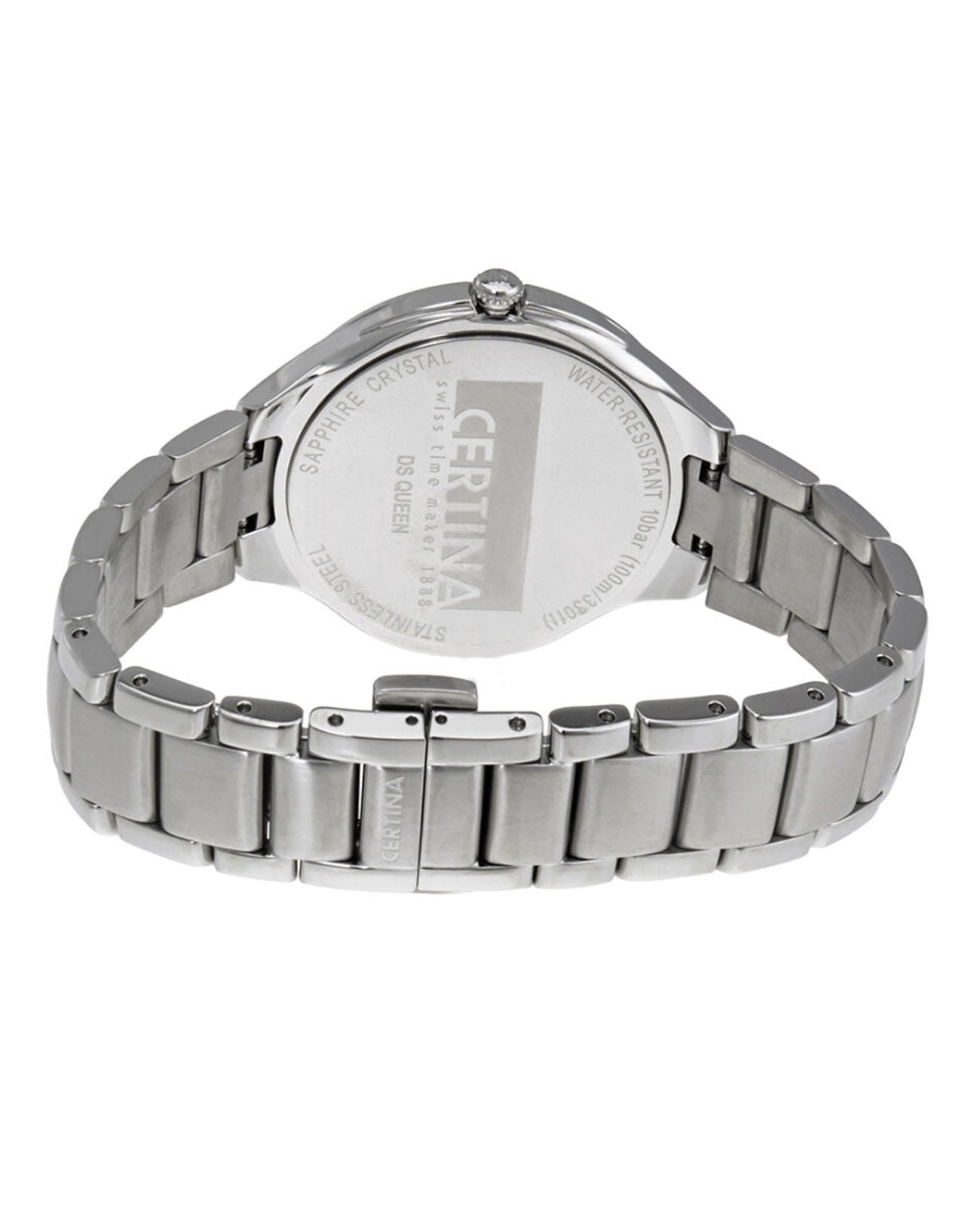 Certina Certina DS Queen C018.210.11.017.00, ds podium швейцария женские часы на браслете нержавеющая сталь боковой вид
