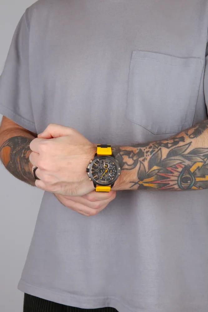 Slazenger Slazenger SL.09.2212.2.04,  англия мужские часы на браслете суперметалл с ip покрытием + силикон боковой вид