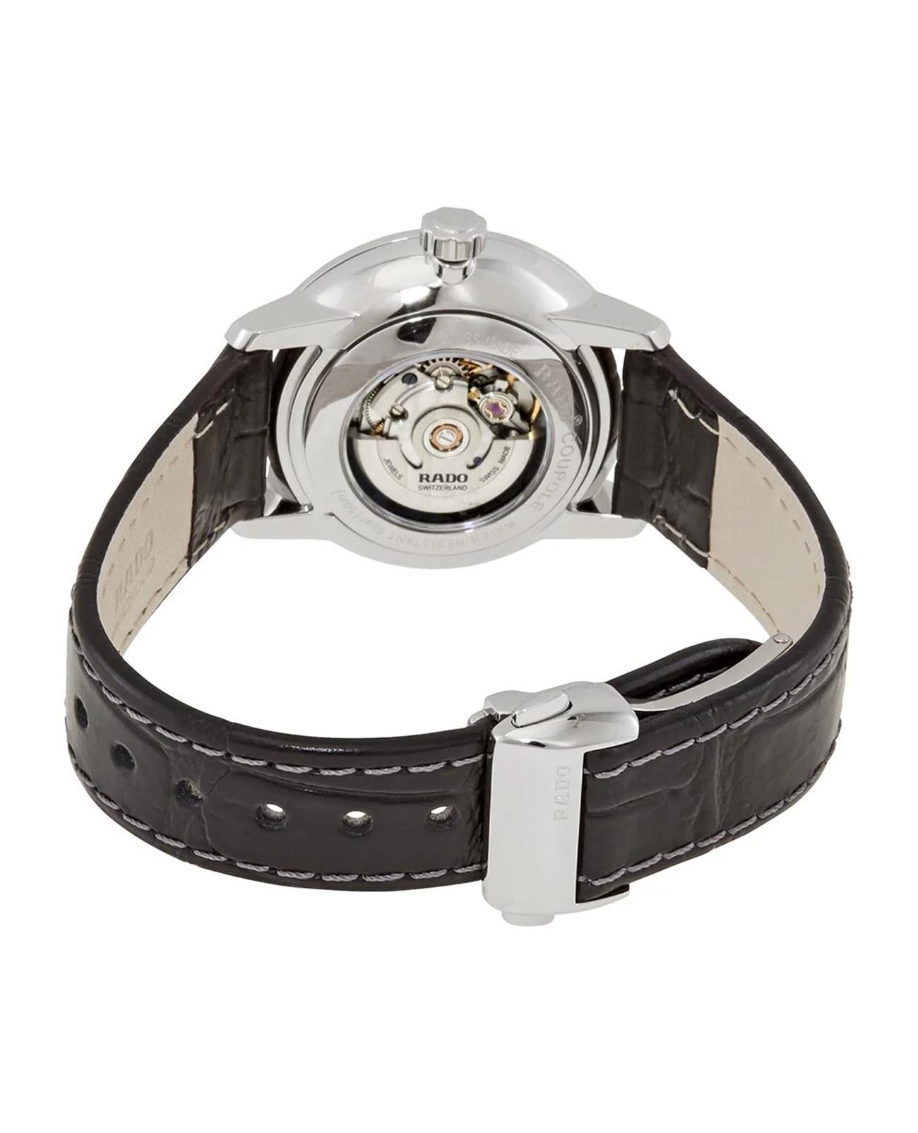 Rado Rado Coupole Classic R22862715, coupole швейцария женские часы на браслете кожаный боковой вид