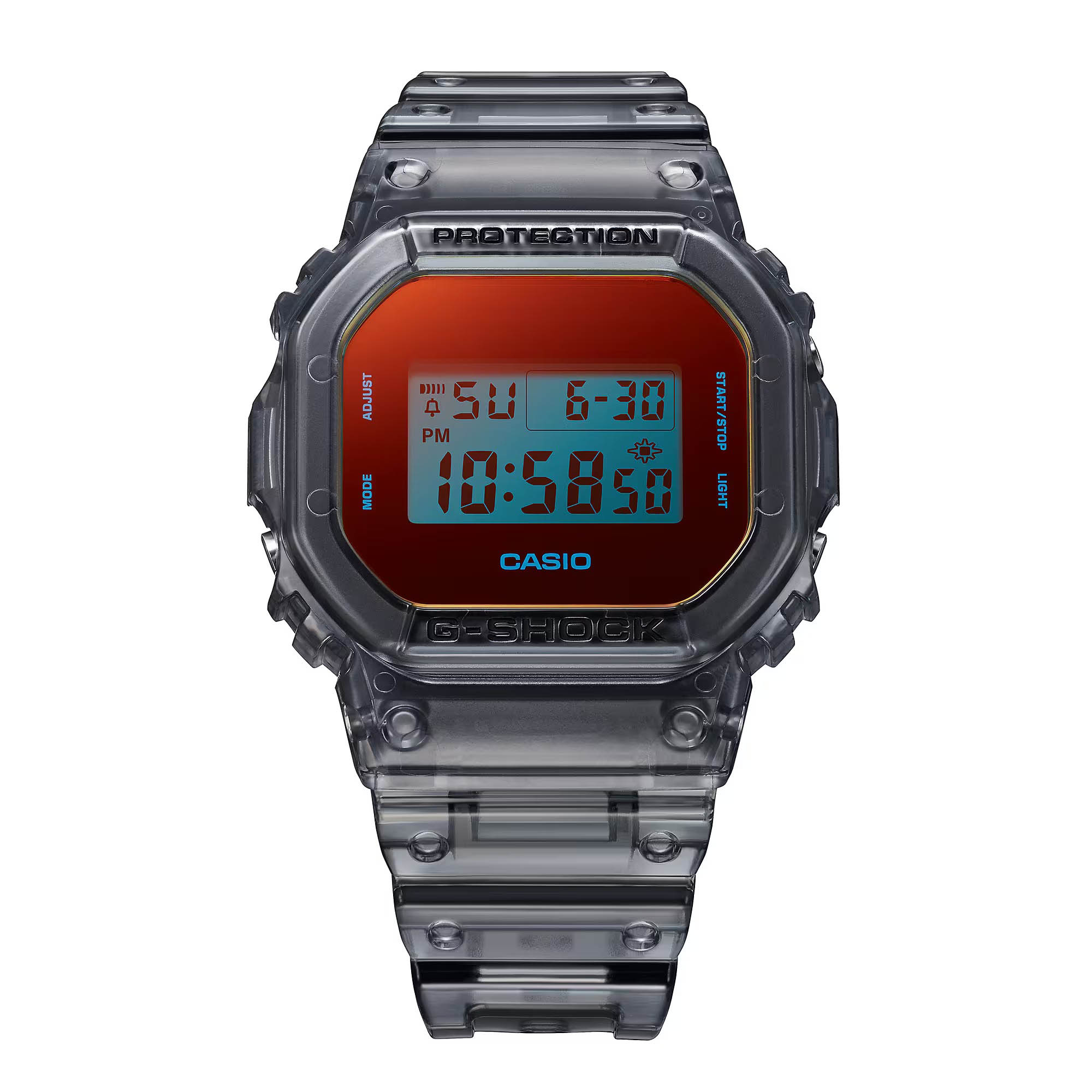 Casio Casio G-Shock DW-5600TLS-8DR (DW-5600TLS-8) мужские часы  циферблат на запястье