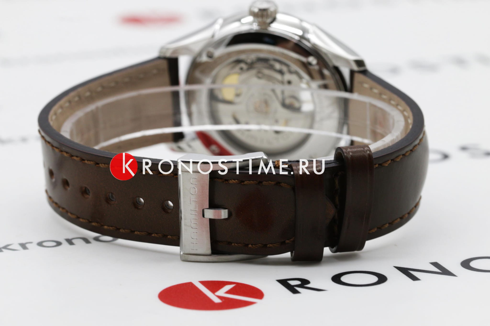 Hamilton Hamilton Jazzmaster Open Heart Auto H32675540  - задняя крышка металл сталь корпуса, швейцария часы