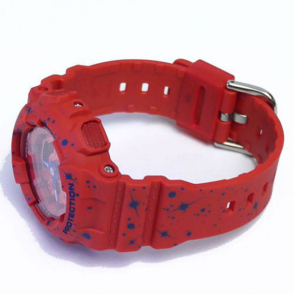 Casio Casio Baby-G BA-110ST-4ADR, baby-g япония женские часы на браслете пластик боковой вид