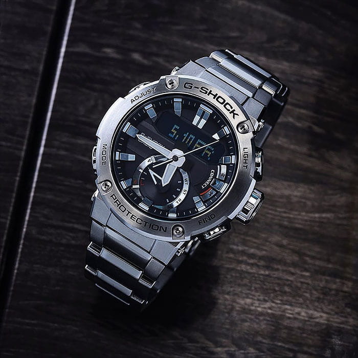 Casio Casio G-Shock GST-B200D-1A япония наручные мужские часы заводная головка с логотипом Casio