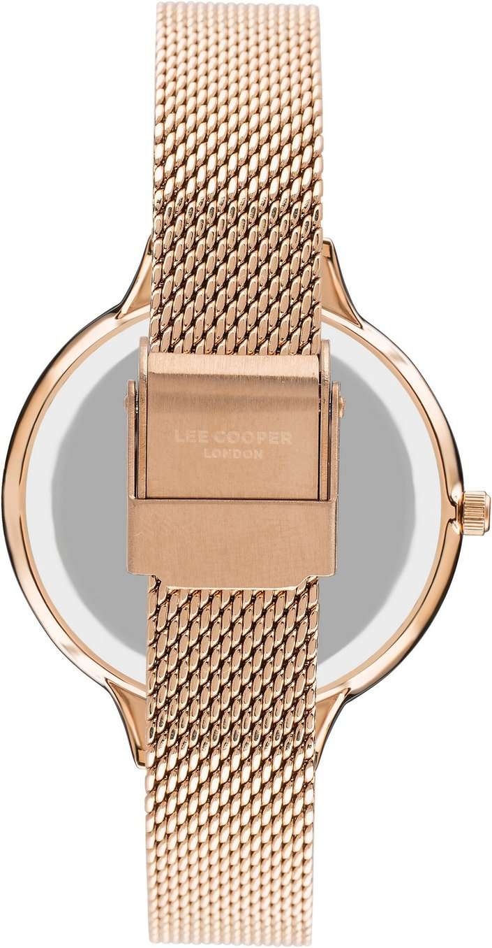 Lee Cooper Lee Cooper LC07433.420,  англия женские часы на браслете нержавеющая сталь с ip-покрытием боковой вид