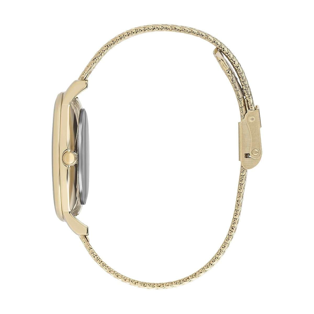 Lee Cooper Lee Cooper LC07401.120,  англия женские часы на браслете нержавеющая сталь с ip-покрытием боковой вид