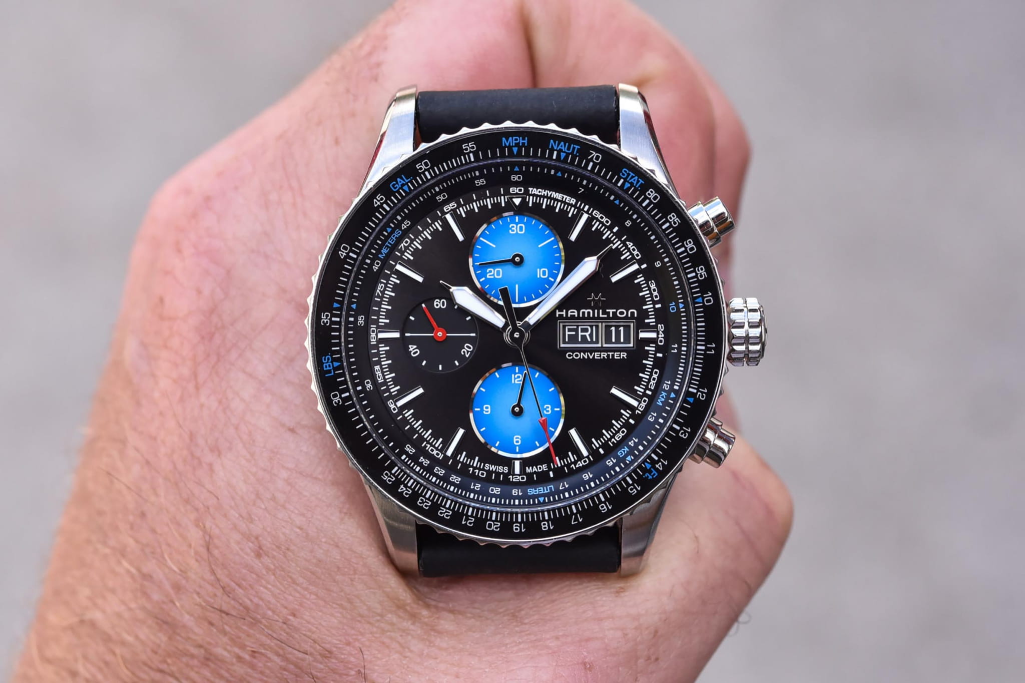 Hamilton Hamilton Khaki Aviation Converter Air Zermatt Limited Edition H76706730 механические часы с аксессуарами мужские часы модель H76706730