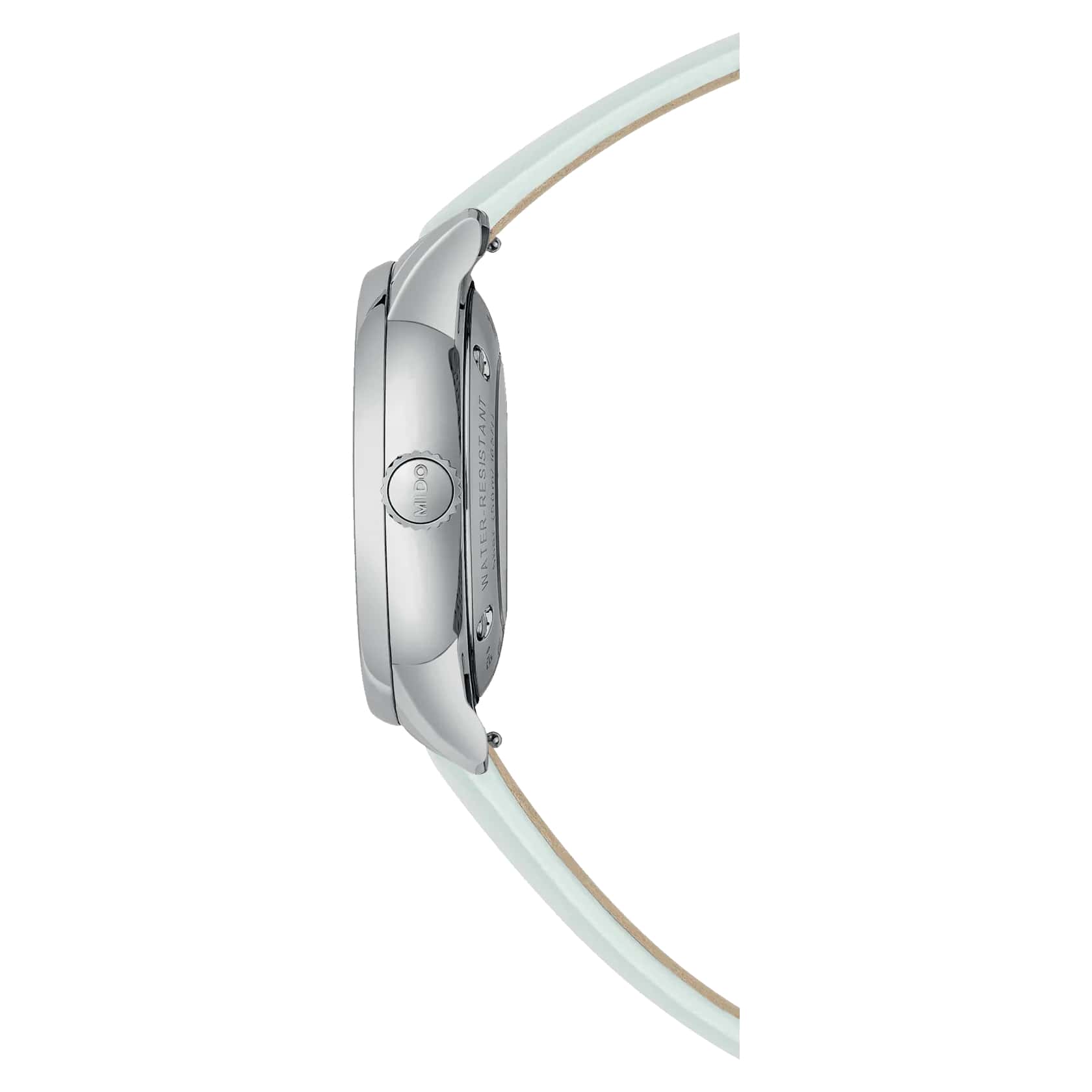Оригинальные часы Mido Mido Baroncelli Signature Lady Colours M037.207.16.106.00 механические калибр механизма mido calibre 48 (на базе eta c26.111) общий вид