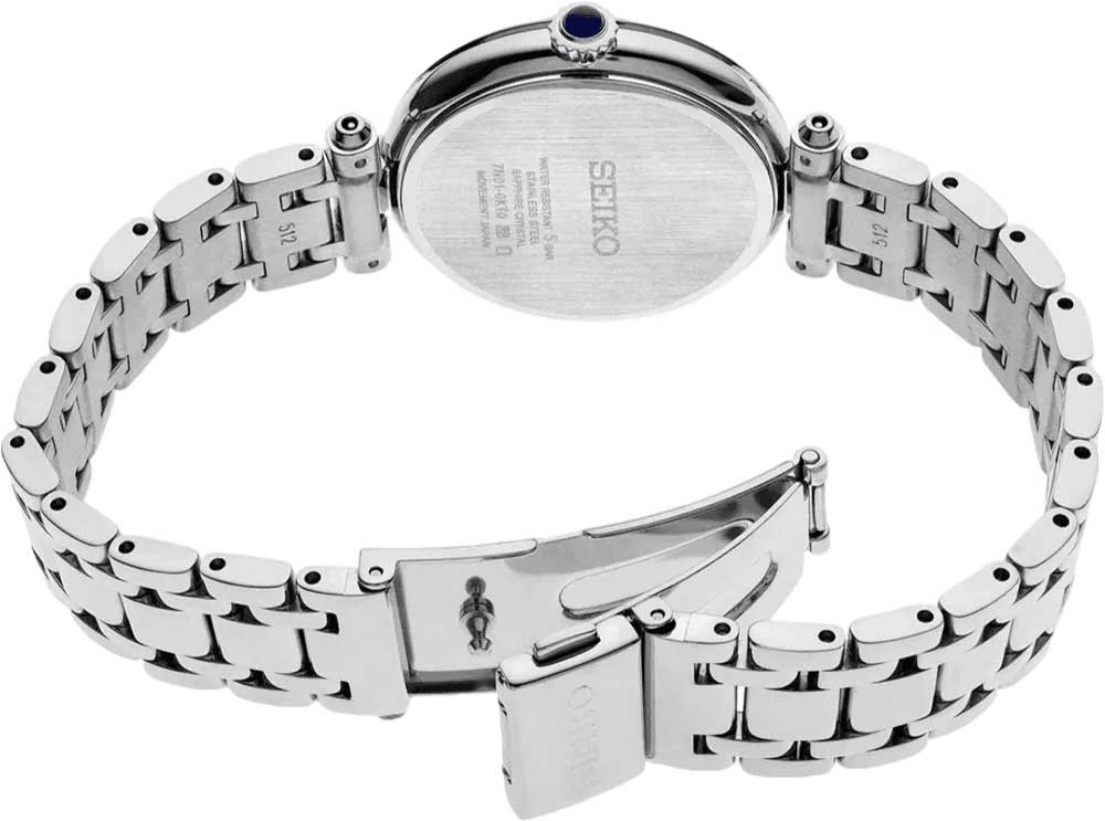 Seiko Seiko Discover More SRZ553, discover more япония женские часы на браслете нержавеющая сталь боковой вид